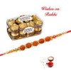 Rakhi with Chocolates Rakhi with Chocolates