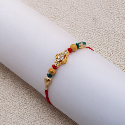 AD with Multicolor Beads Rakhi AD with Multicolor Beads Rakhi