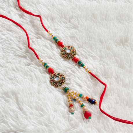 Artisan Crafted Bhaiya Bhabhi Rakhi