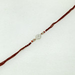 Artisan Crafted Silver Rakhi Artisan Crafted Silver Rakhi