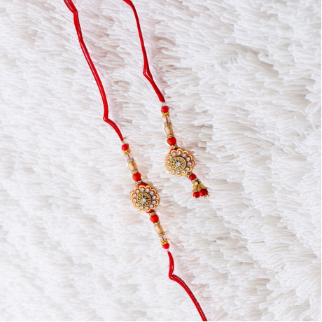 Auspicious Rakhi Lumba Duo