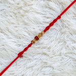 Auspicious Vibes Rudraksh Rakhi Auspicious Vibes Rudraksh Rakhi