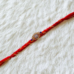 Authentic Mauli Thread Rakhi with Evil Eye Charm