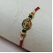 Beautiful Rakhi with AD and Multicolor Beads