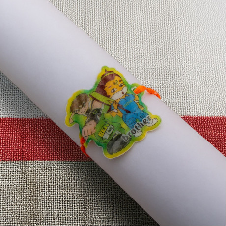 Ben 10 and Bal Hanuman Kids Rakhi