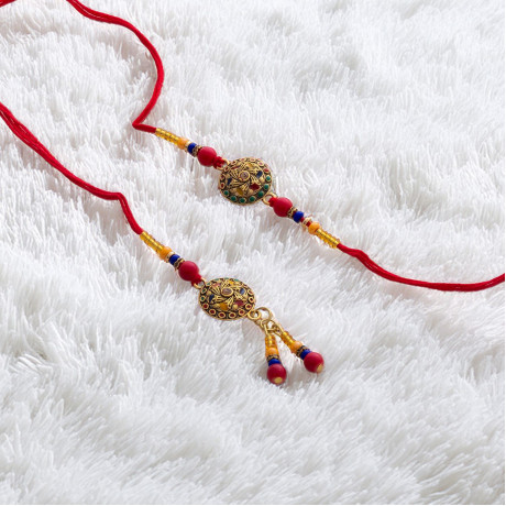 Bond of Love Rakhi Lumba Set