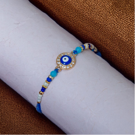 Brotherly Love Evil Eye Rakhi