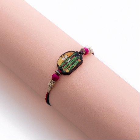 Burger Lover Motif Kids Rakhi