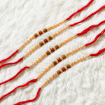 Buy Handcrafted Rakhi Set 5 Pcs