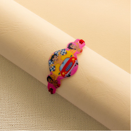 Chota Bheem Motif Kids Rakhi