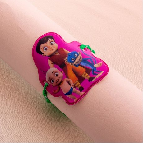 Chota Bheem, Raju and Jaggu Motif Kids Rakhi