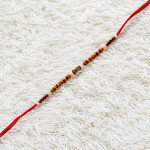 Classic Beads and Pearl Rakhi for Brother