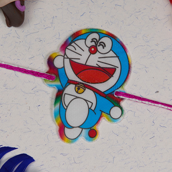Colorful Doraemon Kids Rakhi