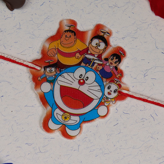 Doraemon Gang Fancy Kids Rakhi