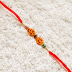 Dual OM with Beads Rakhi