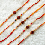 Eternal Bond Handcrafted Rakhi Pack of 5