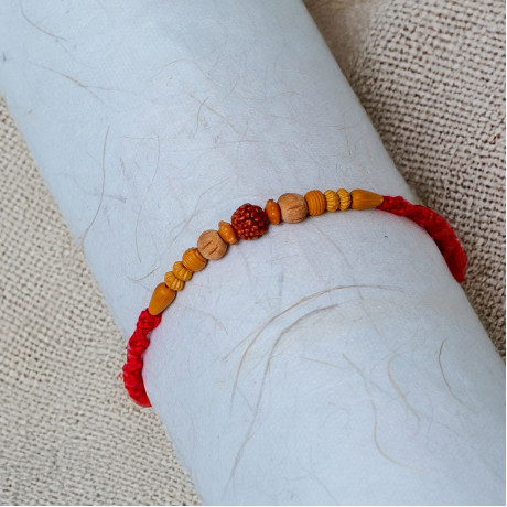 Eternal Bond Rudraksh Rakhi