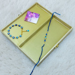 Evil Eye Bhaiya Bhabhi Rakhi Combo Pack with Designer Box Evil Eye Bhaiya Bhabhi Rakhi Combo Pack with Designer Box