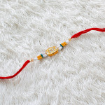 Fabulous AD Pearls and Bead Rakhi