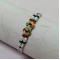 Fancy AD Pearls and Beads Rakhi