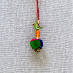 Fancy Colorful Lumba Rakhi