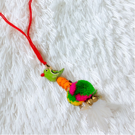 Fancy Colorful Lumba Rakhi