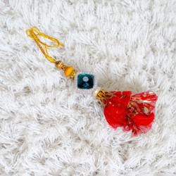 Fancy Stone Beads and AD Work Lumba Rakhi