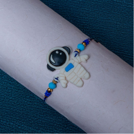 Funky Astronaut Kids Rakhi