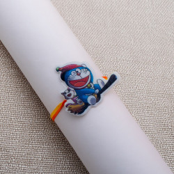 Funny Doraemon with Cat Kids Rakhi