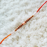 Gorgeous Pearl Rakhi with Fancy Beads