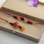 Graceful Embellished Rakhi Lumba in Luxury Packaging Graceful Embellished Rakhi Lumba in Luxury Packaging
