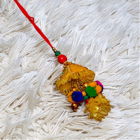 Handcrafted Ethnic Lumba Rakhi