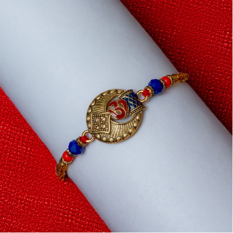 Handcrafted Om Devotion Rakhi
