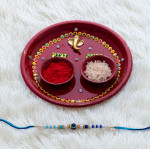 Handmade Thali and Rakhi: A Bond of Love