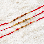 Handmade with Sisterly Care Rakhi Set of 3