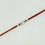 Infinite Blessings Silver Rakhi Infinite Blessings Silver Rakhi