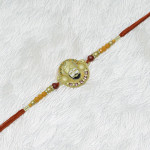 Khatu Shyam Rakhi with Meenakari Artwork Khatu Shyam Rakhi with Meenakari Artwork