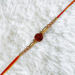 Lord Shivas Blessing Rudraksh Rakhi Lord Shivas Blessing Rudraksh Rakhi