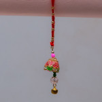Lovely Lumba Rakhi with Enamel Work