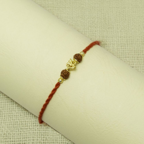 Mahadev Blessings Rudraksha Rakhi Mahadev Blessings Rudraksha Rakhi