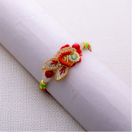 Marvelous Multicolor Beads Rakhi