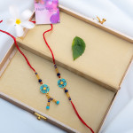Minimalist Charm Rakhi Lumba in Elegant Display Box