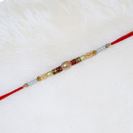 Minimalist Pearl Rakhi - Sleek and Contemporary