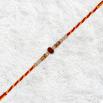 Minimalist Rudraksh Rakhi - Sleek and Contemporary Minimalist Rudraksh Rakhi - Sleek and Contemporary