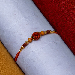 Mystic Bond Rudraksh Rakhi