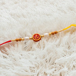 Pearls and Beads Work Ganeshji Rakhi