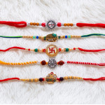 Perfect Rakhi Gift Handcrafted Set of 5