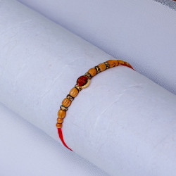 Pious Rudraksh Charm Rakhi