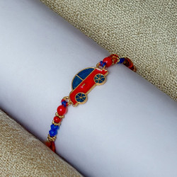 Playful Kids Rakhi with Car Motif