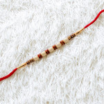 Precious Pearl and Diamonds Rakhi for Brother